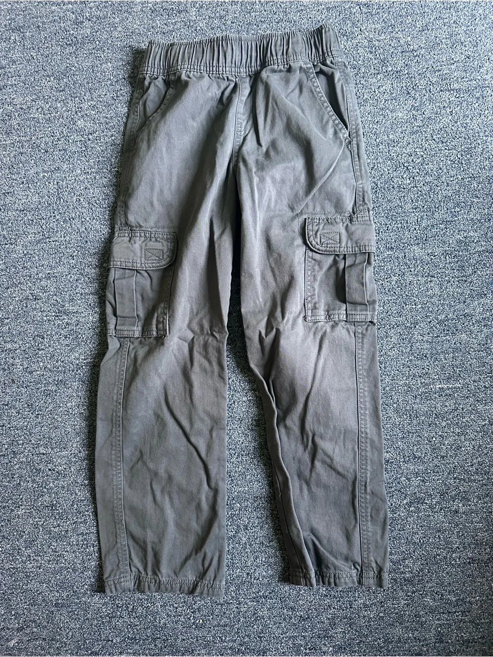 The Children's Place Boys Khaki & Charcoal Cargo Pants - 3-Pack